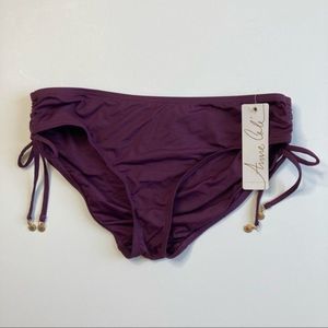 Anne Cole Side Tie Bikini Swim Bottom